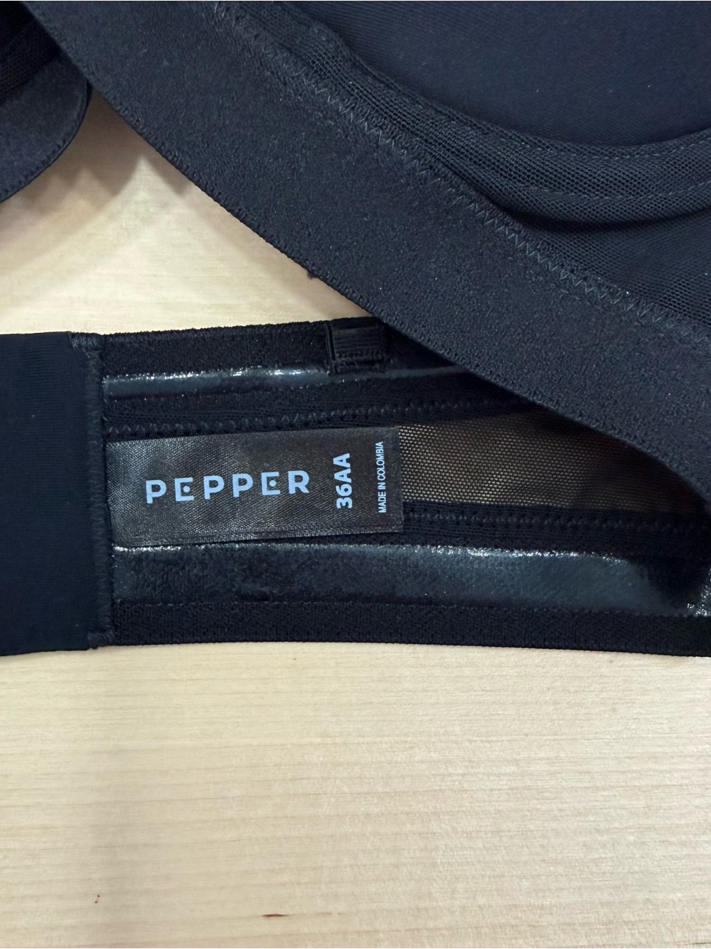 Pepper Mvp Multiway Strapless Bra 36aa In Black — image 6 of 7
